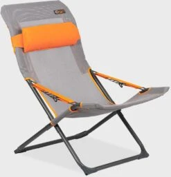 Portal Outdoor Eddy Campingstuhl, Grau/orange -Campingausrüstung 100385 0 6