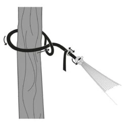 Amazonas Moskito-Traveller Thermo Hängematte + T-Strap Befestigungsgurte - Camping Wagner Edition -Campingausrüstung 100596 0 6