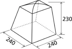 Brunner Dinery Multifunktionszelt -Campingausrüstung 100974 0 2