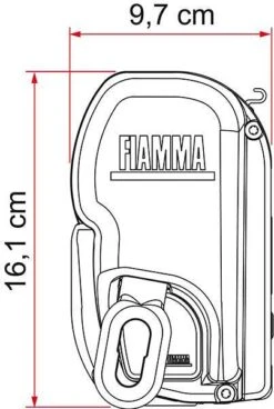 Fiamma ZIP S -Campingausrüstung 100 5