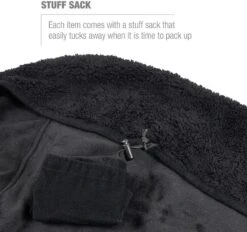 Helinox Seat Warmer Fleeceauflage, Schwarz -Campingausrüstung 101034 0 4