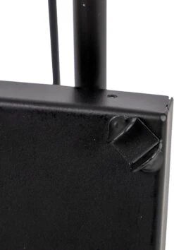 Bo-Camp Bedford Beistelltisch, Schwarz, 30x30cm -Campingausrüstung 101173 0 4