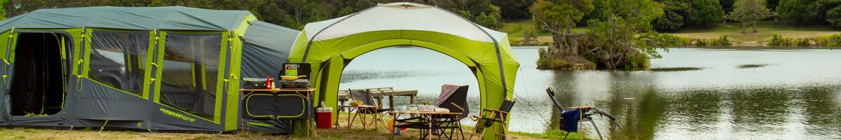 Zempire Aerobase 3 + 1 Wall V2 Zelt-Pavillon, 350x350cm, Grün 8 Zempire Aerobase 3 + 1 Wall V2 Zelt-Pavillon, 350x350cm, Grün – Bild 6