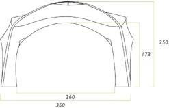 Zempire Aerobase 3 + 1 Wall V2 Zelt-Pavillon, 350x350cm, Grün 16 Zempire Aerobase 3 + 1 Wall V2 Zelt-Pavillon, 350x350cm, Grün -Campingausrüstung 101365 0 6