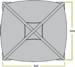 Zempire Aerobase 3 + 1 Wall V2 Zelt-Pavillon, 350x350cm, Grün 17 Zempire Aerobase 3 + 1 Wall V2 Zelt-Pavillon, 350x350cm, Grün -Campingausrüstung 101365 0 7