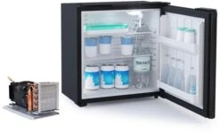 Vitrifrigo C25L Kompressor-Kühlschrank, 12/24V, 25L, Schwarz