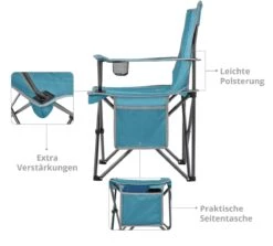 KingCamp Tanger Faltstuhl -Campingausrüstung 10151 3