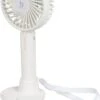 Bo-Camp Portable Fan Handventilator, USB, 1200mAh, Weiß -Campingausrüstung 101591 0