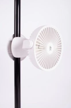 Bo-Camp Deluxe Tischventilator, USB, 1200mAh, Weiß -Campingausrüstung 101618 0 2