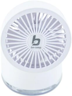 Bo-Camp Fan Tischventilator Mit Luftbefeuchter, USB, 2000mAh, Weiß -Campingausrüstung 101623 0 3