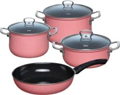 Riess Emaille Topfset -Campingausrüstung 10283 7