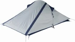 Tambu Kutir Leichtgewichts-Trekkingzelt, 2 Personen, 260x130x100cm, Grau/blau -Campingausrüstung 103158 0 1