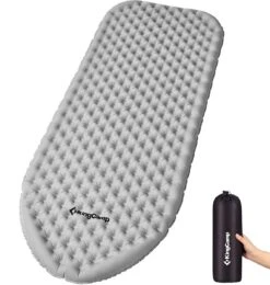 KingCamp Viborg 8.0 Isomatte, 198x75x8cm, Grau