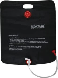 Regatta Solardusche, 10L, Schwarz