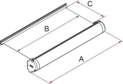 Fiamma Slide Out Markise Polar White -Campingausrüstung 105 3