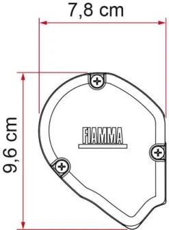 Fiamma Slide Out Markise Polar White -Campingausrüstung 105 4