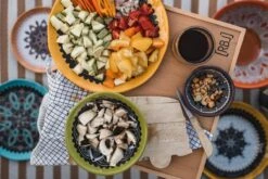 Rebel Outdoor Hocker Mit Tablett -Campingausrüstung 10718 10