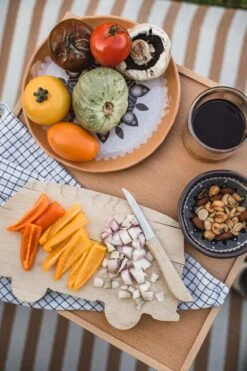 Rebel Outdoor Hocker Mit Tablett -Campingausrüstung 10718 11