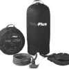 Pro Plus Campingdusche Mit Fußpumpe, 11L, Schwarz -Campingausrüstung 107907 0