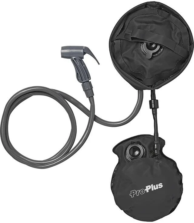 Pro Plus Campingdusche Mit Fußpumpe, 11L, Schwarz 5 Pro Plus Campingdusche Mit Fußpumpe, 11L, Schwarz – Bild 3