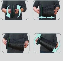 Origin Outdoors Teleskophocker, Schwarz-grün -Campingausrüstung 107965 0 3