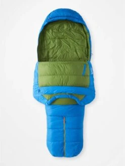 Marmot Sawtooth X-Wide Mumienschlafsack, 215cm, Azurblau -Campingausrüstung 108475 0 2