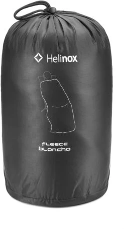 Helinox Fleece Bloncho, Schwarz -Campingausrüstung 108927 0 4
