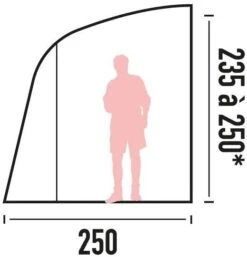 Trigano Lagoon Air Vorzelt, Aufblasbar, Grau 10 Trigano Lagoon Air Vorzelt, Aufblasbar, Grau -Campingausrüstung 110052 0 3