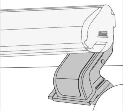 Fiamma Kit Cover VW Caddy Maxi, Kunststoffabdeckung