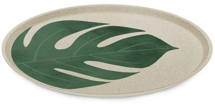 Koziol Connect Monstera Leaf Teller, 25,5cm, 4er Set 3 Koziol Connect Monstera Leaf Teller, 25,5cm, 4er Set