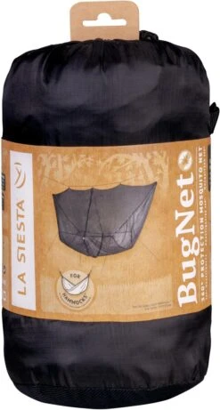 LA SIESTA La Sieasta BugNet 360° Moskitnetz Für Hängematten, Schwarz -Campingausrüstung 113070 0 2