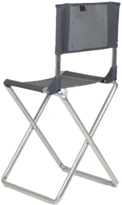 Crespo AL/304 Campinghocker Mit Lehne, Dunkelgrau -Campingausrüstung 113292 0 2