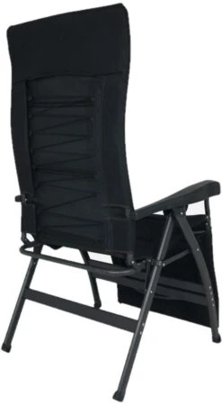 Crespo AP/252 Air Deluxe Relaxsessel, Schwarz -Campingausrüstung 113471 0 2