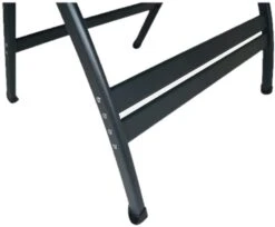 Crespo AP/252 Air Deluxe Relaxsessel, Schwarz -Campingausrüstung 113471 0 4