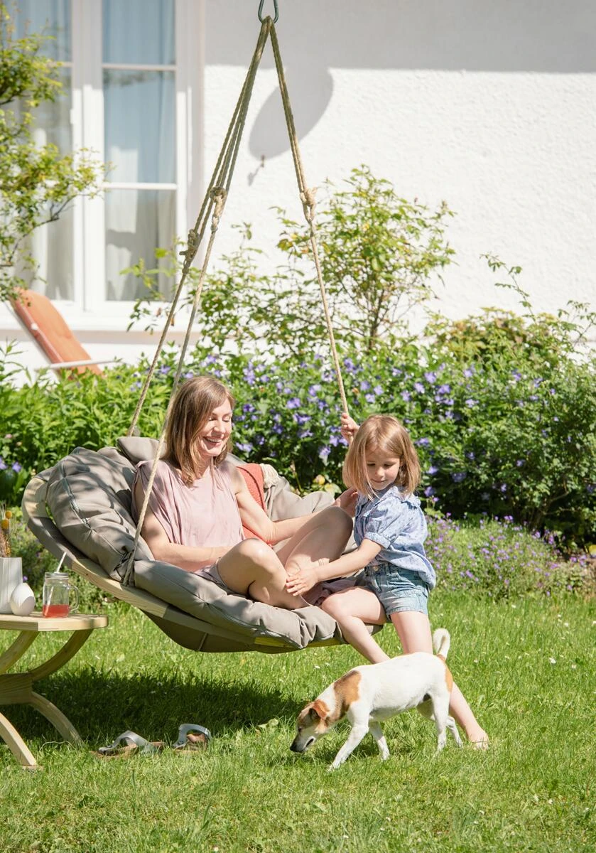 Amazonas Swing Nest Hängesessel, Taupe 13 Amazonas Swing Nest Hängesessel, Taupe – Bild 11