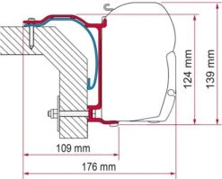 Fiamma F45 Adapter Für Laika X