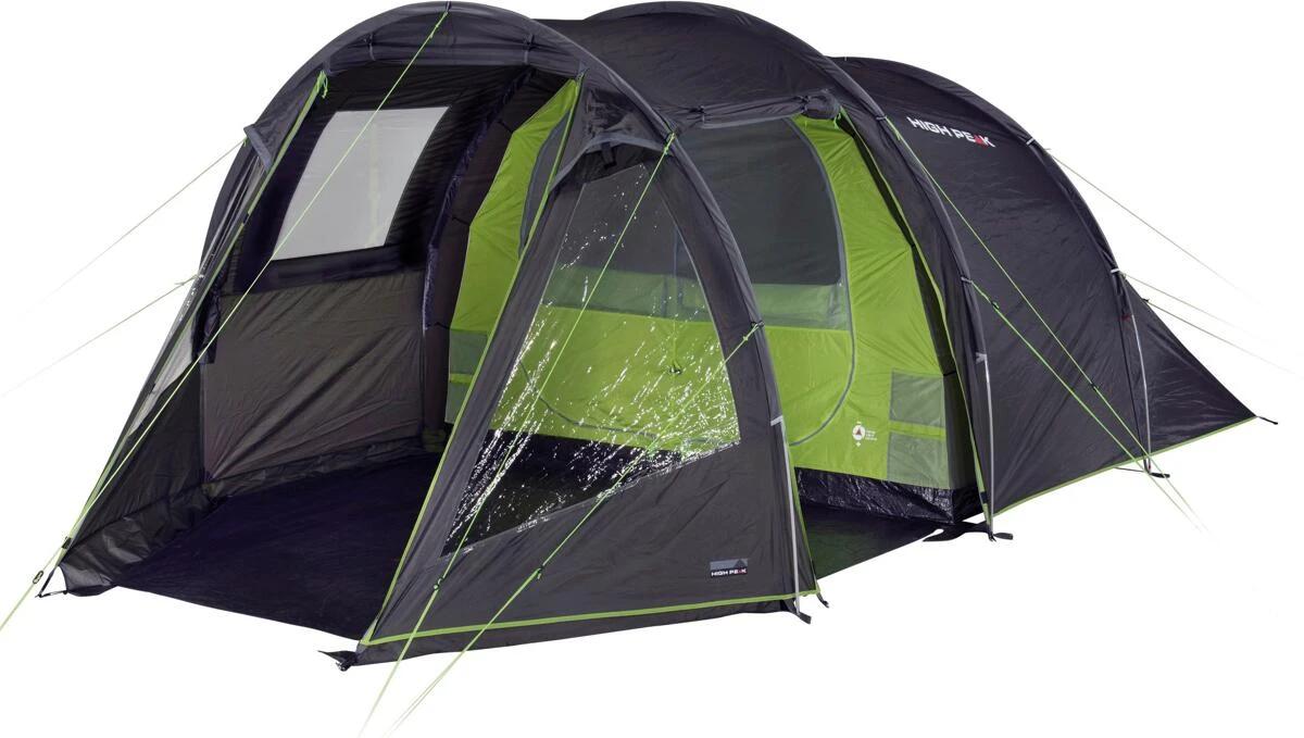 High Peak Paxos 4 Tunnelzelt, 4-Personen, 450x240cm, Dunkelgrau/grün 3 High Peak Paxos 4 Tunnelzelt, 4-Personen, 450x240cm, Dunkelgrau/grün