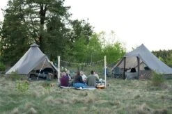 Easy Camp Moonlight Cabin Firstzelt, 10-Personen, 360x275cm, Mondscheingrau -Campingausrüstung 115424 0 9