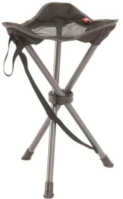 Robens Searcher Dreibeinhocker, 32,5x35,5x47cm, Schwarz