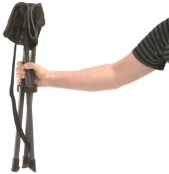 Robens Searcher Dreibeinhocker, 32,5x35,5x47cm, Schwarz -Campingausrüstung 115445 0 3