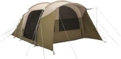 Robens Wolf Moon TC 5XP Tunnelzelt, 5-Personen, 300x545cm, Sandfarben/grün -Campingausrüstung 115472 0 1
