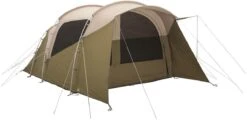 Robens Wolf Moon TC 5XP Tunnelzelt, 5-Personen, 300x545cm, Sandfarben/grün -Campingausrüstung 115472 0 2