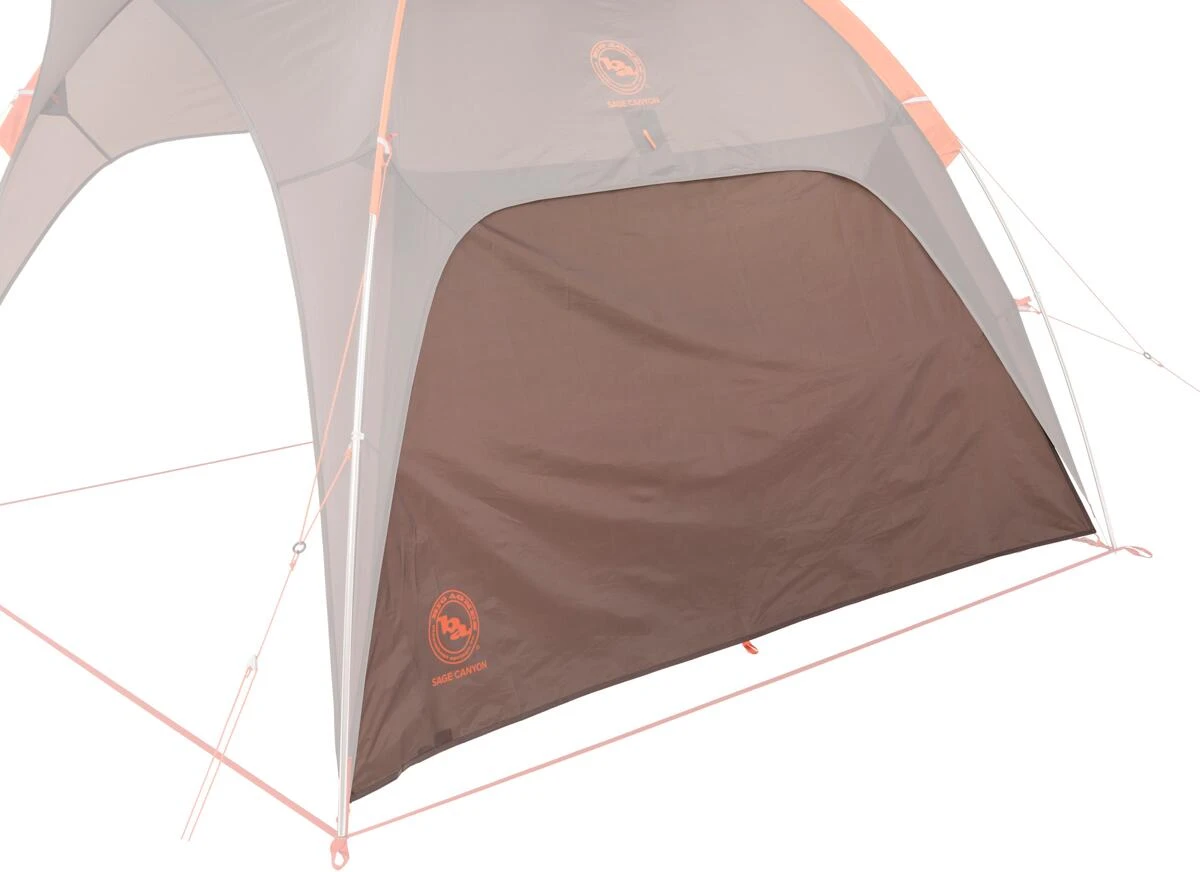 Big Agnes Schutzwand Sage Canyon Shelter, Braun 5 Big Agnes Schutzwand Sage Canyon Shelter, Braun – Bild 3