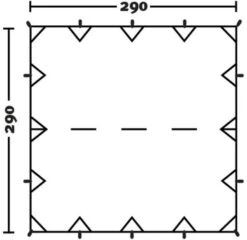 Wechsel Tarp Elements, 290x290cm, Camouflage -Campingausrüstung 115816 0 4