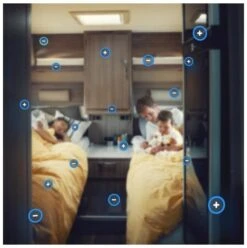 Dometic FreshJet ADBD Luftverteilerbox, Elektronisches Bedienpanel -Campingausrüstung 116681 0 3