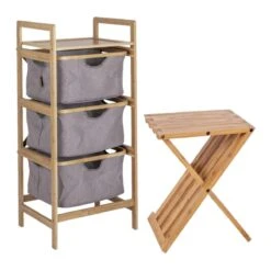 Bo-Camp Selsdon Campingschrank & Lambeth Beistelltisch - Camping Wagner Edition