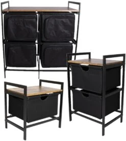 Bo-Camp Campingschrank Set - Camping Wagner Edition