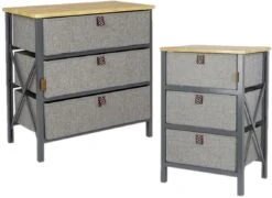 Bo-Camp Hamlets & Northwood Faltschrank Set - Camping Wagner Edition