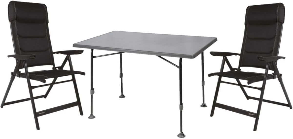 Camperdice Evolution Stuhl-& Tischset, Paket 1 3 Camperdice Evolution Stuhl-& Tischset, Paket 1