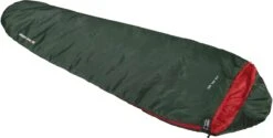 High Peak Ultra Pak 500 Mumienschlafsack, 220x80cm, Grün/rot
